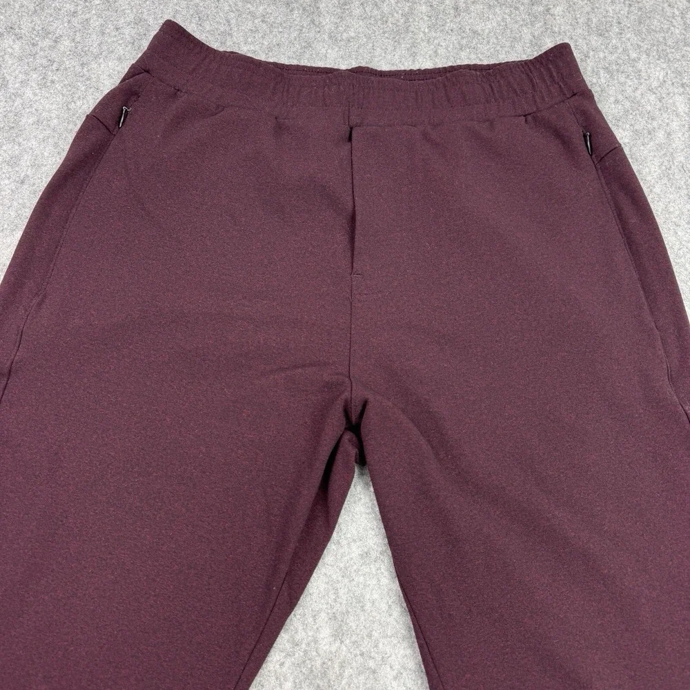 Public Rec Pants Mens 30 Daymaker‎ Lounge Sweatpant Drawstring Pockets Burgundy